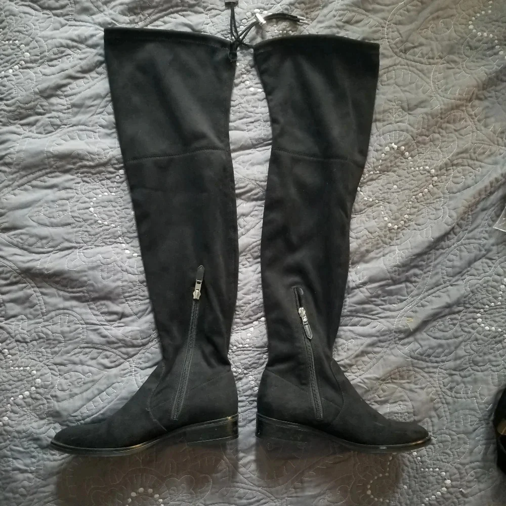 Sam Edelman Black OTK Boots